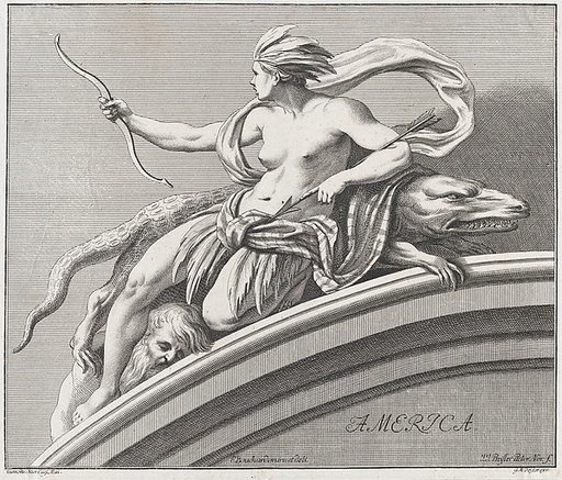 Allegory of America, from "The Four Continents"