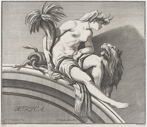 Allegory of Africa, from "The Four Continents"