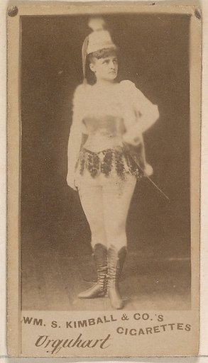Miss Urquhart, from the Actresses series (N203) issued by Wm. S. Kimball & Co.