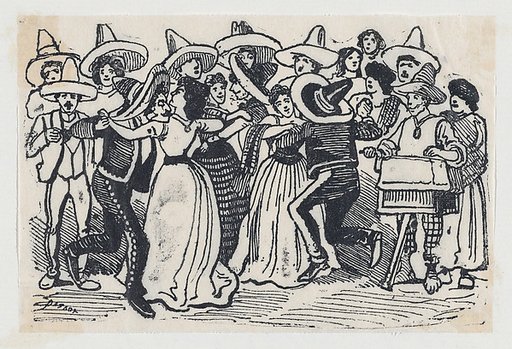 A ball (scene from the Mexican Revolution)