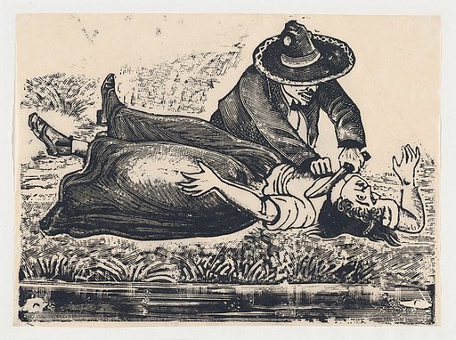 Francisco Guerrero, the waistcoat maker and cut throat, murdering a woman