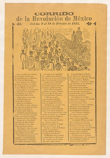 A ballad of the Mexican Revolution
