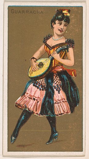 Guarracha, from National Dances (N225, Type 1) issued by Kinney Bros.