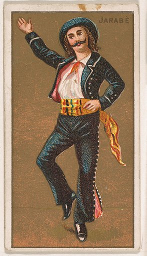 Jarabe, from National Dances (N225, Type 1) issued by Kinney Bros.