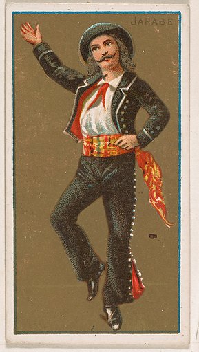 Jarabe, from National Dances (N225, Type 1) issued by Kinney Bros.