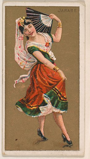 Jarabe, from National Dances (N225, Type 1) issued by Kinney Bros.