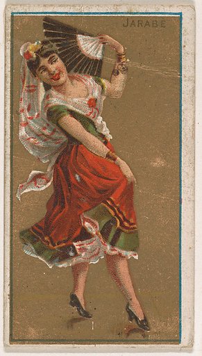 Jarabe, from National Dances (N225, Type 1) issued by Kinney Bros.