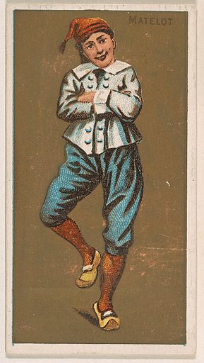 Matelot, from National Dances (N225, Type 1) issued by Kinney Bros.