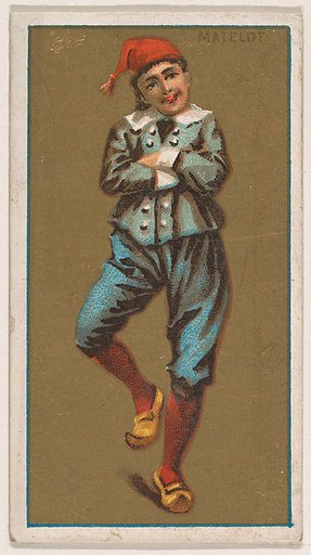 Matelot, from National Dances (N225, Type 1) issued by Kinney Bros.