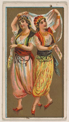 Saraband, from National Dances (N225, Type 1) issued by Kinney Bros.