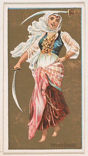 Sword Dance, from National Dances (N225, Type 1) issued by Kinney Bros.