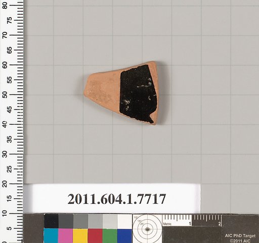 Terracotta fragment of a kylix (drinking cup)