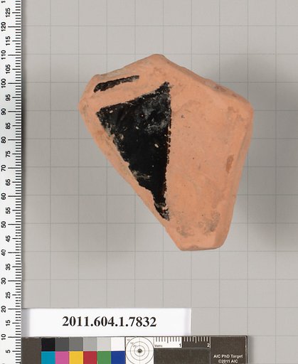Terracotta fragment of a kylix (drinking cup)