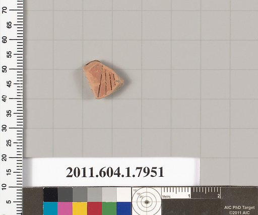 Terracotta fragment of a kylix (drinking cup)