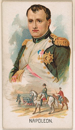 Napoleon, from Leaders series (N222) issued by Kinney Bros.