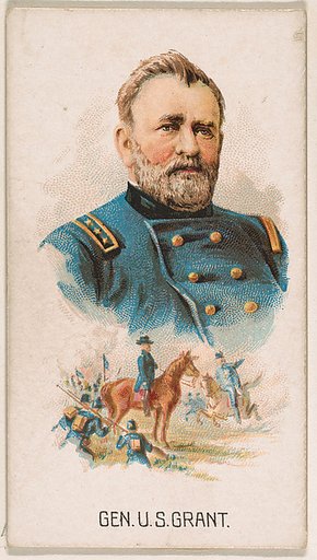 General Ulysses S. Grant, from Leaders series (N222) issued by Kinney Bros.