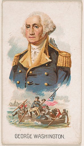 George Washington, from Leaders series (N222) issued by Kinney Bros.
