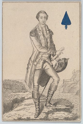 King (Washington from the United States), from "Court Game of Geography"