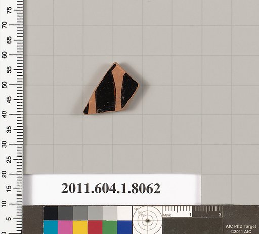Terracotta fragment of a kylix (drinking cup)
