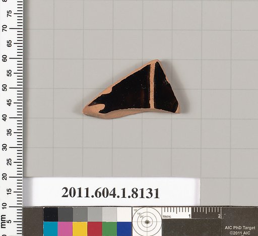Terracotta fragment of a kylix (drinking cup)