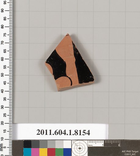 Terracotta fragment of a kylix (drinking cup)