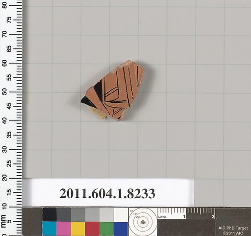 Terracotta fragment of a kylix (drinking cup)