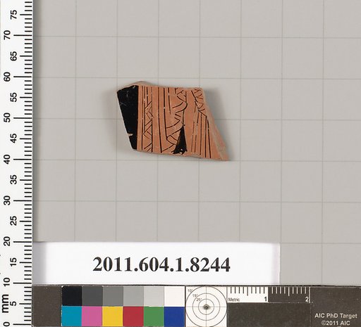 Terracotta fragment of a kylix (drinking cup)