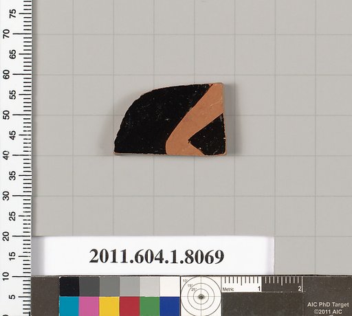 Terracotta fragment of a kylix (drinking cup)