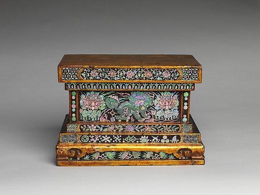 Pedestal, possibly for a sculpture