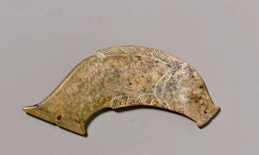 Plaque in the Shape of a Fish