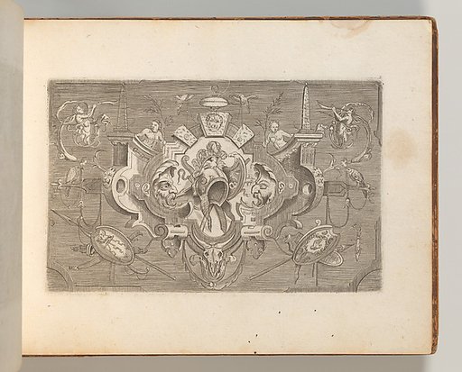 Targhe ed altri ornati di varie e capricciose invenzioni (Cartouches and other ornaments of various and capricious invention, page 2)