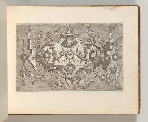 Targhe ed altri ornati di varie e capricciose invenzioni (Cartouches and other ornaments of various and capricious invention, page 4)