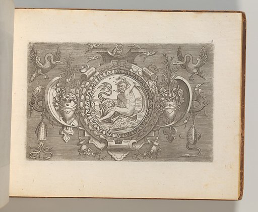 Targhe ed altri ornati di varie e capricciose invenzioni (Cartouches and other ornaments of various and capricious invention, page 9)