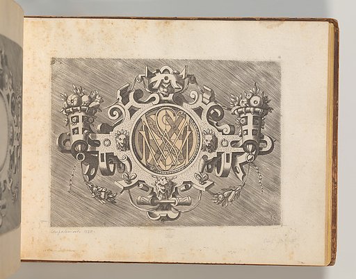 Targhe ed altri ornati di varie e capricciose invenzioni (Cartouches and other ornaments of various and capricious invention, page 18)