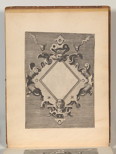 Targhe ed altri ornati di varie e capricciose invenzioni (Cartouches and other ornaments of various and capricious invention, page 23)