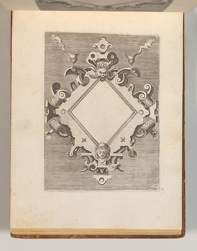 Targhe ed altri ornati di varie e capricciose invenzioni (Cartouches and other ornaments of various and capricious invention, page 24)