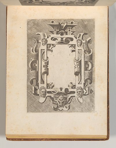 Targhe ed altri ornati di varie e capricciose invenzioni (Cartouches and other ornaments of various and capricious invention, page 26)
