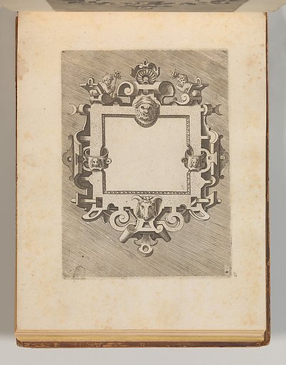 Targhe ed altri ornati di varie e capricciose invenzioni (Cartouches and other ornaments of various and capricious invention, page 33)