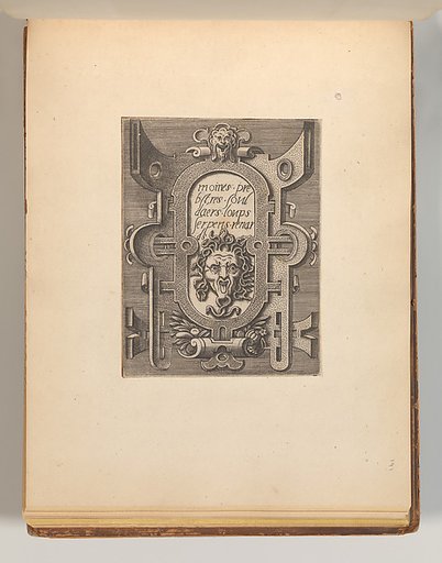 Series fof Cartouches, in: Targhe ed altri ornati di varie e capricciose invenzioni (Cartouches and other ornaments of various and capricious invention, page 34)