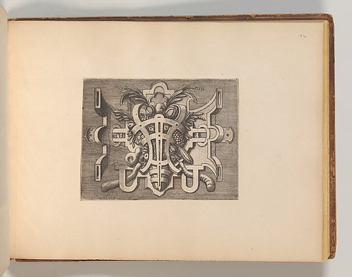 Series of Cartouches, in: Targhe ed altri ornati di varie e capricciose invenzioni (Cartouches and other ornaments of various and capricious invention, page 42)