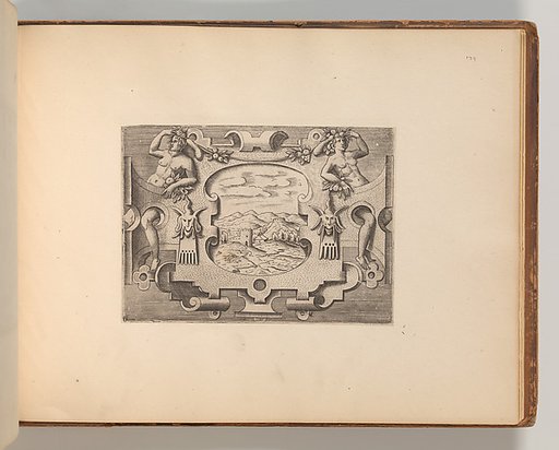Series of Cartouches, in: Targhe ed altri ornati di varie e capricciose invenzioni (Cartouches and other ornaments of various and capricious invention, page 53)
