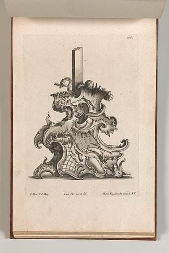 Design for the Base of a Crucifix, plate 3 from "Neü inventierte Crucifix Stöcke"