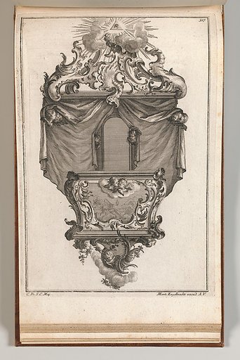 Design for a Pulpit, plate 4 from an Untitled Series of Pulpit Designs
