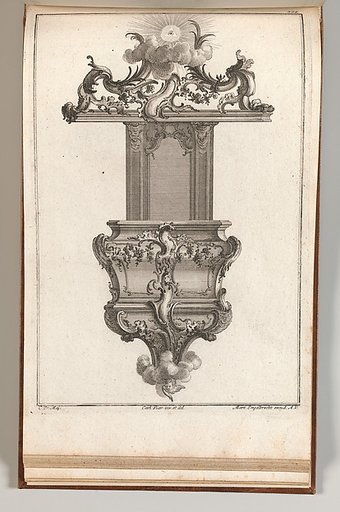 Design for a Pulpit, plate 3 from an Untitled Series of Pulpit Designs