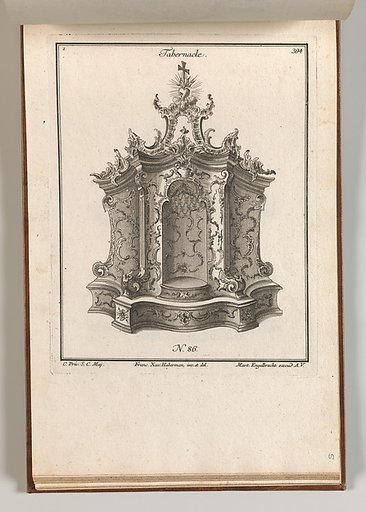Design for a Tabernacle, plate 1 from "Tabernacle"
