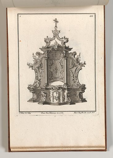 Design for a Tabernacle, plate 2 from "Tabernacle"