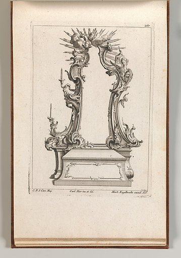 Design for an Altar, plate 4 from an Untitled Series of Designs for Altars