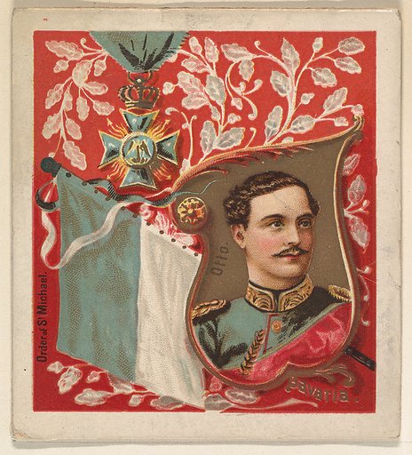 Bavaria, from the International Cards series (N238), issued by Kinney Bros.