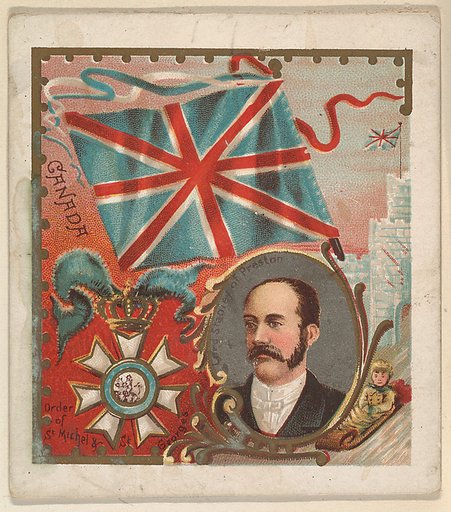 Canada, from the International Cards series (N238), issued by Kinney Bros.