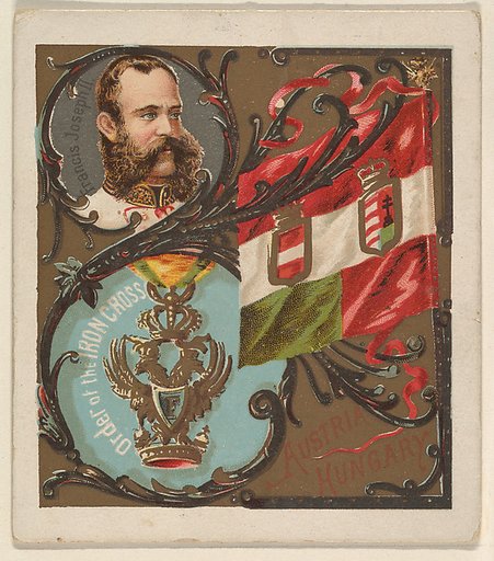 Austria Hungary, from the International Cards series (N238), issued by Kinney Bros.